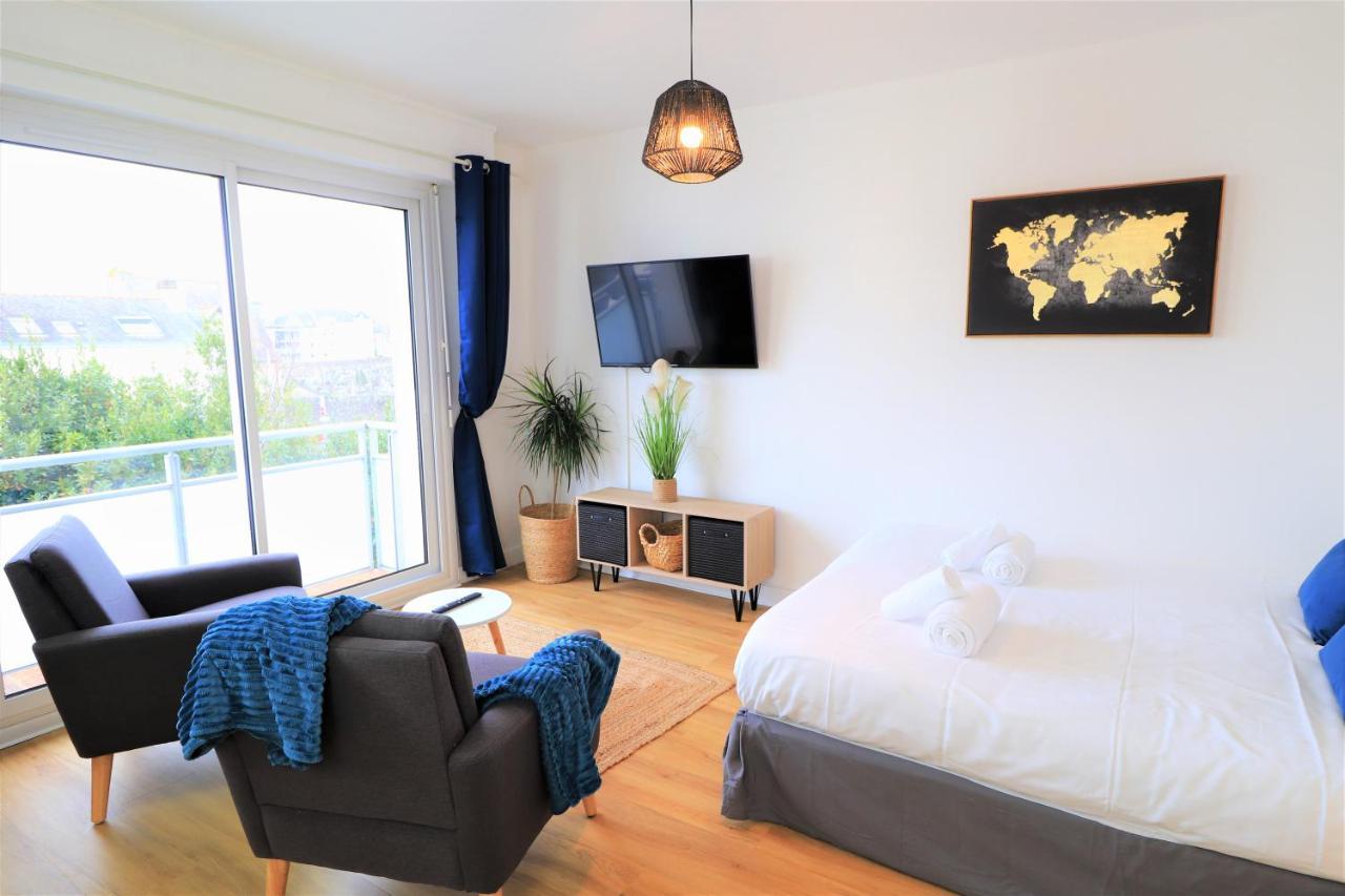 L'ECRIN Logement tout confort wifi, centre-ville, parking privé Vannes Exterior foto